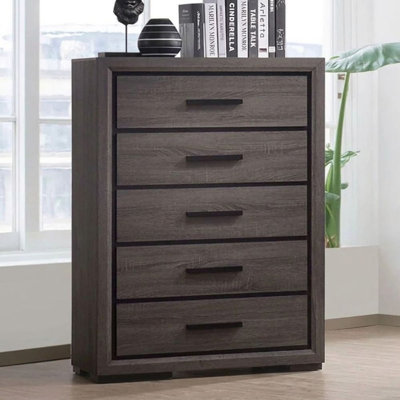 Woodland 35 in. Gray Chest