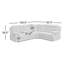 Canapé modulaire inclinable Chesterland-85606268