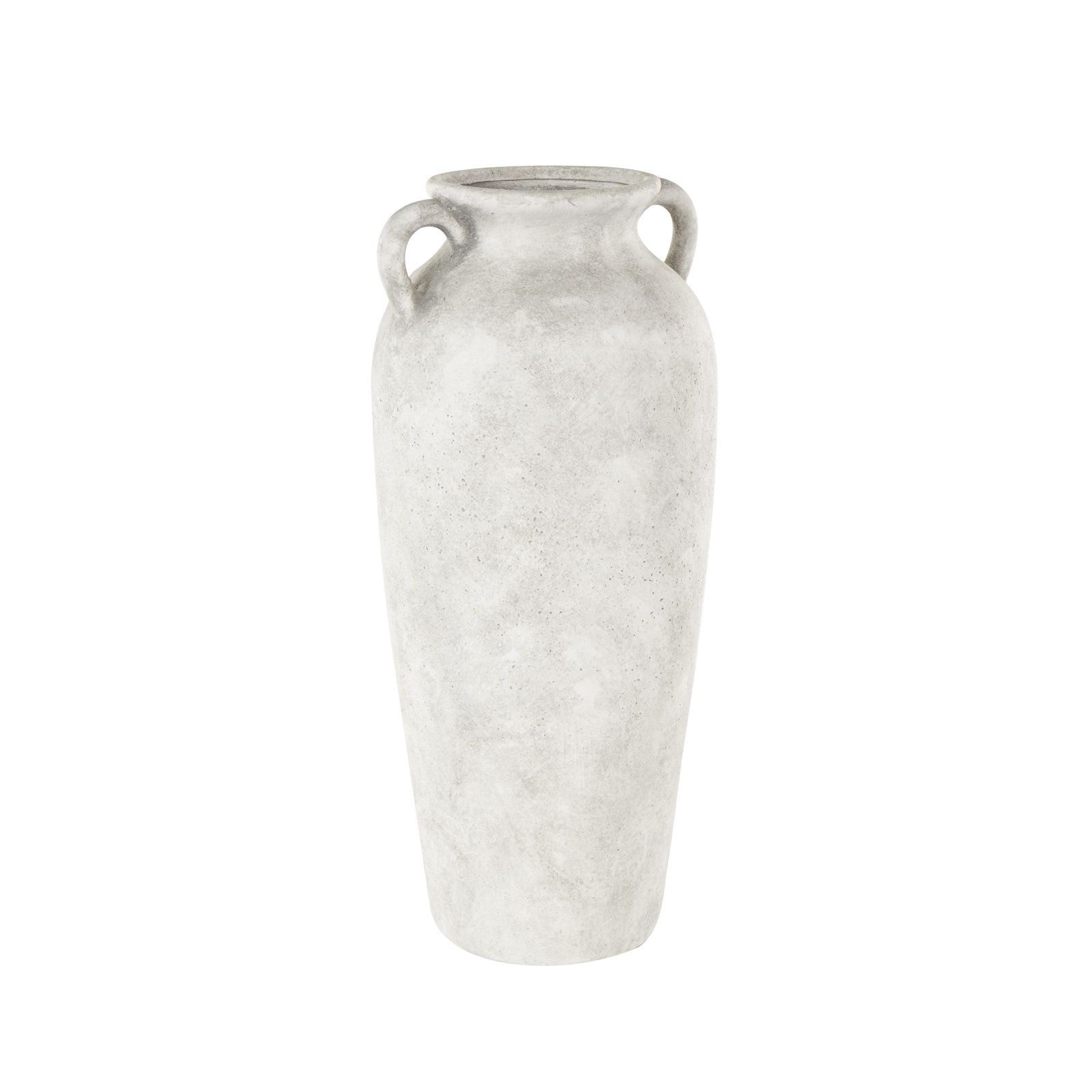 Brera Ceramic Table Vase, White