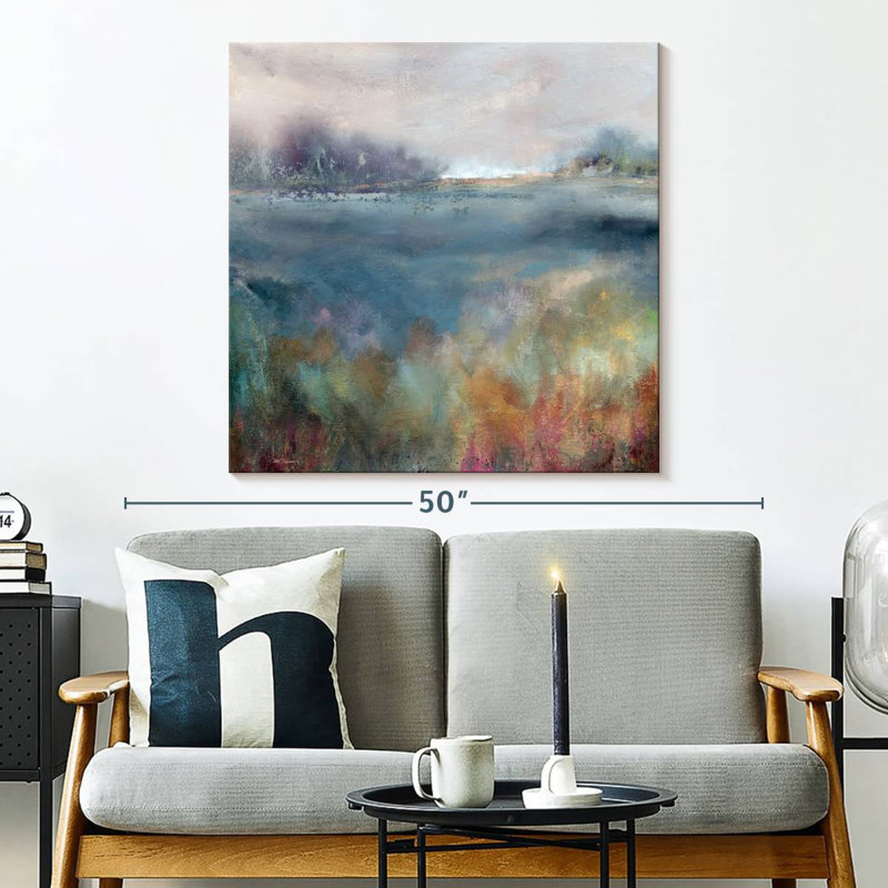Prairie At Dawn, 33" H x 33" W
