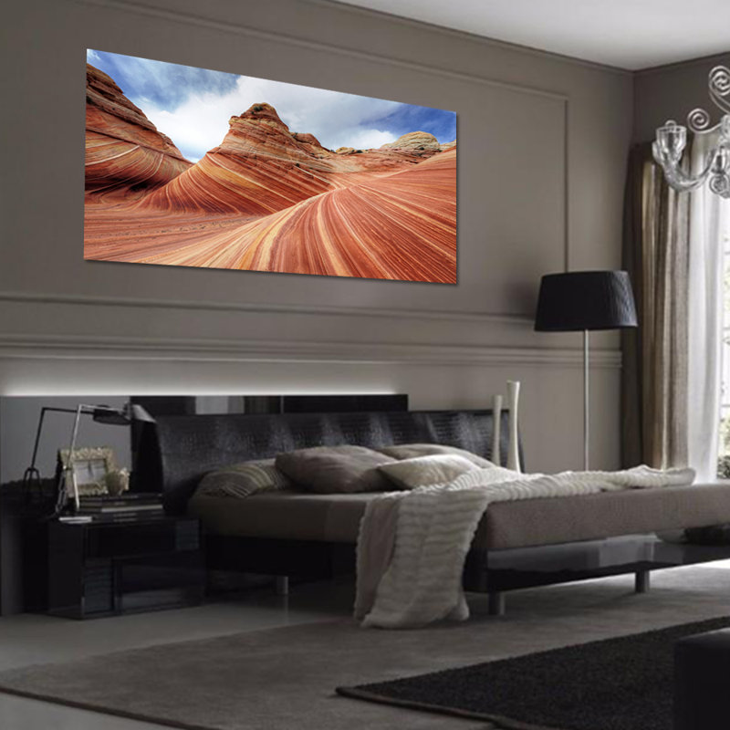 «The Dunes», photographie, Acrylique, H 16 po x l 20 po x P 2,5 po