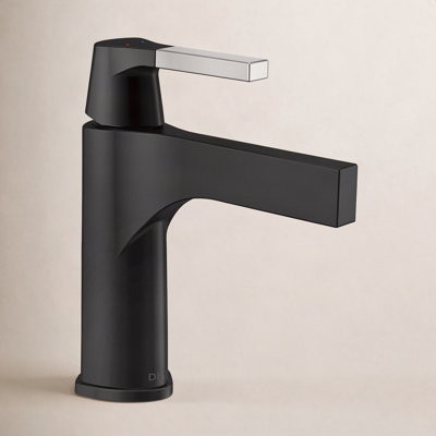 Zura Single-Hole Bathroom Faucet with Drain