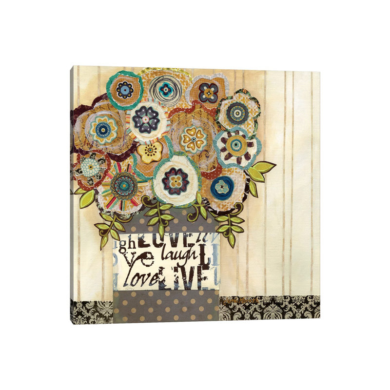 Love To Laugh by Jamie Morath - Wrapped Canvas Print, 30.48 cm H x 30.48 cm W