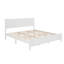 King Size Bed With Tall-panel Headboard & Footboard, Built-in Led Lights, Usb Charging Station-1411054567-1411054564
