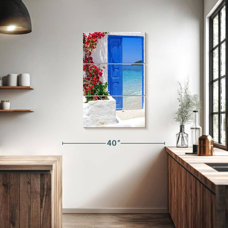 Porte grecque Lilie Beachside, H 38 po x l 24 po
