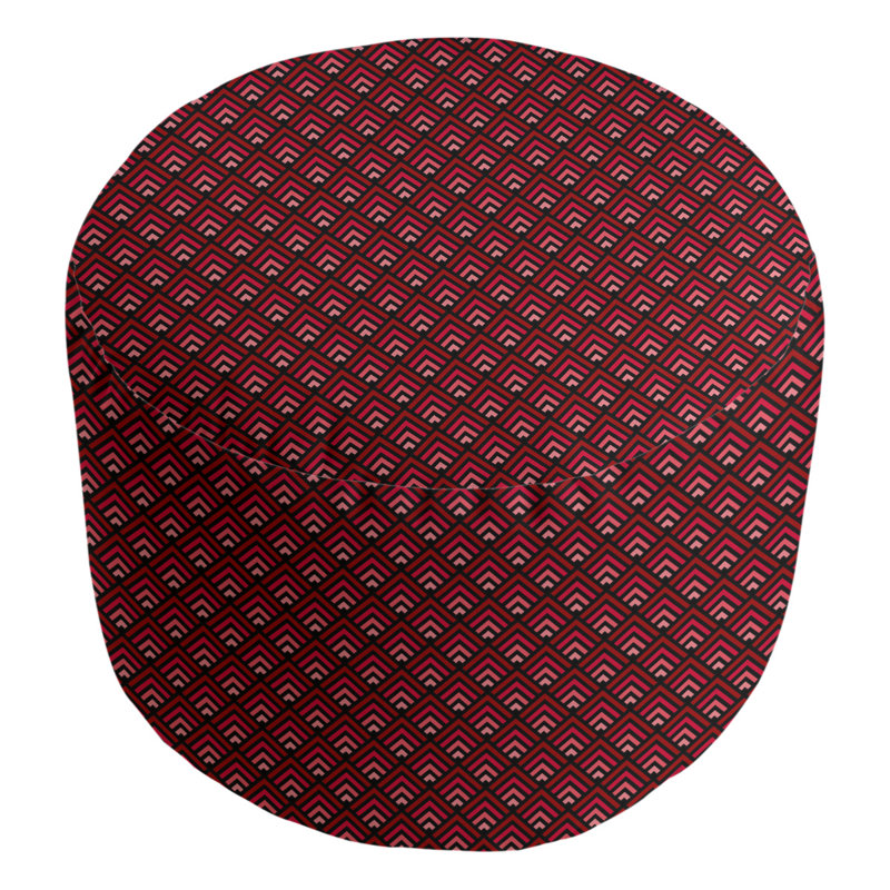 Repose-pieds Avicia, Cerise / rose / noir