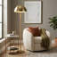 Lampe de salon en laiton moderne