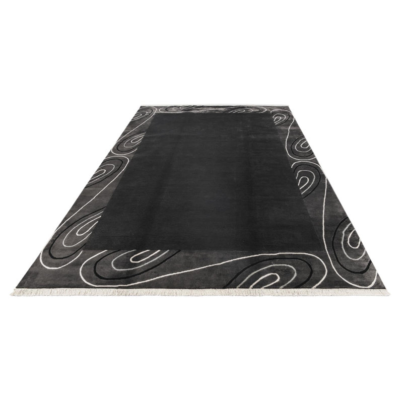 Tapis noir Howard