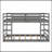 Versatile Full Over Full Bunk Bed For Space Optimization And Style Enhancement-1011557223
