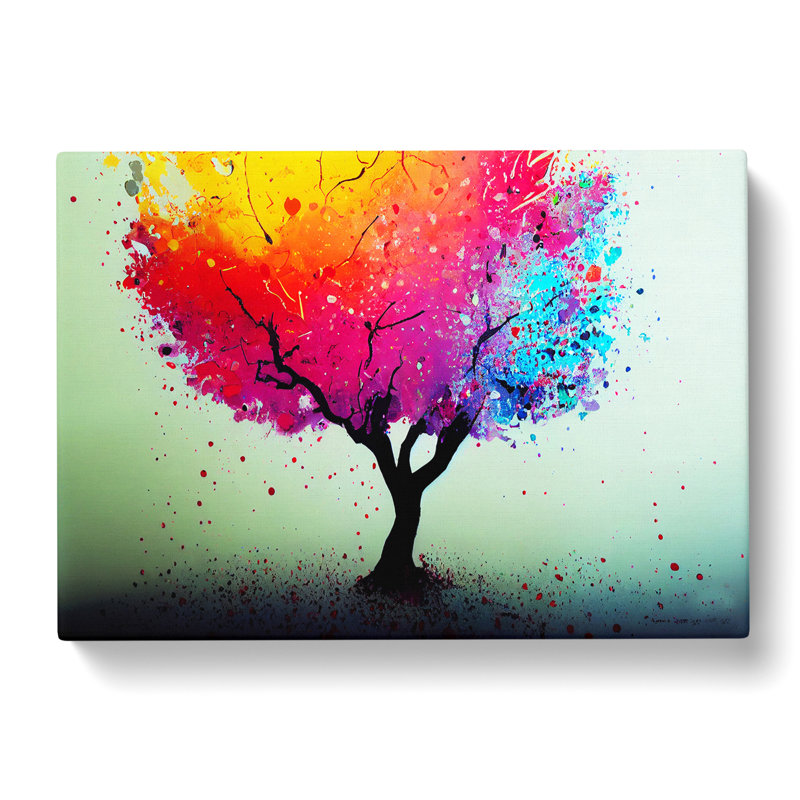 Tree Splash Vol.2 Abstract - Wrapped Canvas, 50cm H x 76cm W x 3cm D