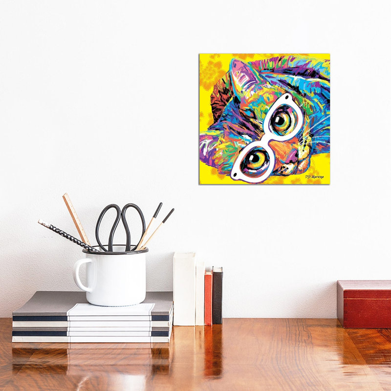 Butters by P.D. Moreno - Print on Canvas, 93.98 cm H x 93.98 cm W x 3.175 cm D, Wrapped Canvas