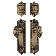 Nostalgic Warehouse Egg & Dart Entry Set with Victorian Knob