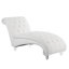 Chaise longue sans accoudoirs touffetée