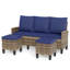 Ensemble de conversation modulaire en osier avec repose-pieds pour 3 personnes-1478456612-1478456608