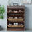 Retro large storage shoe cabinet