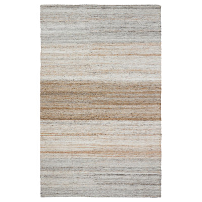 Opal Beach 9X12 Indoor Outdoor Handwoven Gray Multi Area Rug By Classic Home