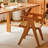 Creative Branch Shaped Cherry Wood Dining Table-107209768
