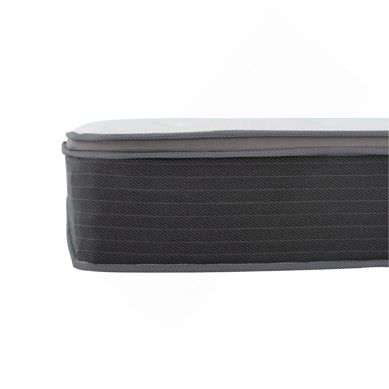 Plush Hybrid Mattress In A Box, Pocket Spring And Gel-Infused Memory Foam Mattress, Pressure Relief, Cooling Technology, 12"