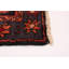 Tapis de couloir unique en laine noué à la main de style années 2000 de 3 pi 3 po x 9 pi 5 po en rouge / beige / bleu marine Angelicamaria