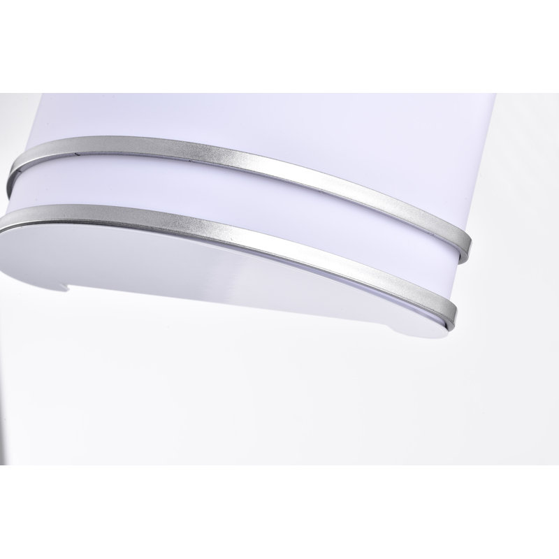 Perri LED Flush Mounted Sconce, Brushed Nickel