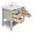 Magnolia 43" Single Bathroom Vanity Set-1228860236