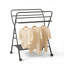 Table à langer pliante portative avec roues - Station de couches réglable en hauteur avec coussin imperméable et organisateur de rangement pour chambre de bébé-692492869