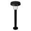 IntelliPath - Panneau solaire intelligent à DEL avec capteur de mouvement infrarouge et capteur de lumière du jour à DEL 160 lumens 8 heures en pleine charge RVB changeant de couleur et blanc réglable en noir (paquet de 2)-129302792