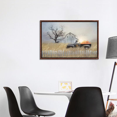 Fall Pumpkin Harvest by Lori Deiter - Wrapped Canvas Print