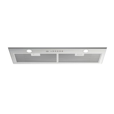 34"" 560 CFM Ducted Insert Range Hood in Stainless Steel with Nightlight -  Bertazzoni, KIN36XV