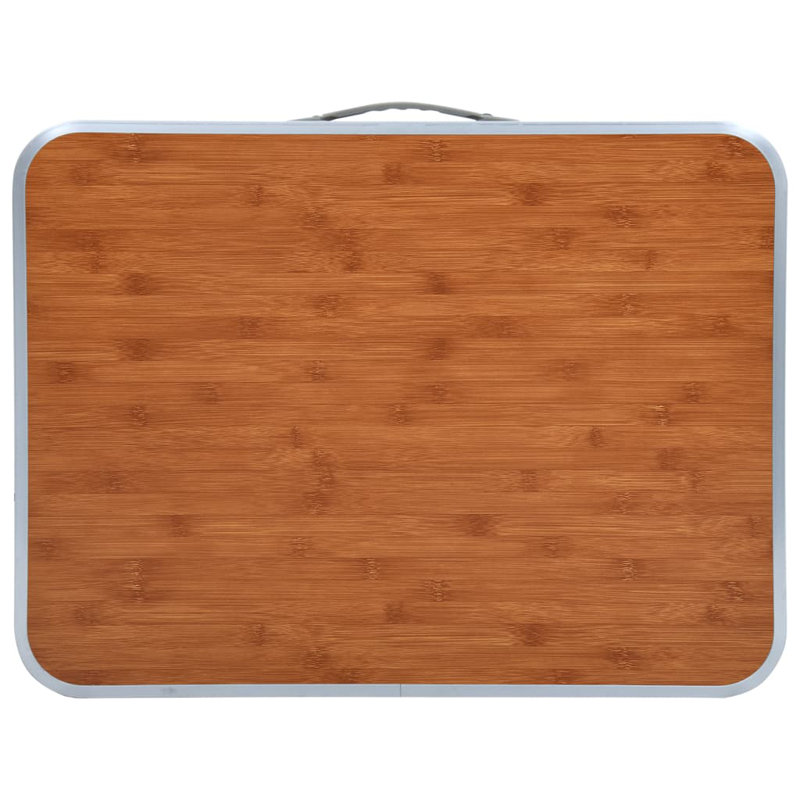 Forest Park Rectangular Folding Table, 56cm H x 60cm W x 45cm D