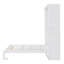 Lit escamotable mural Murphy avec tablettes, cadre de lit-674560906