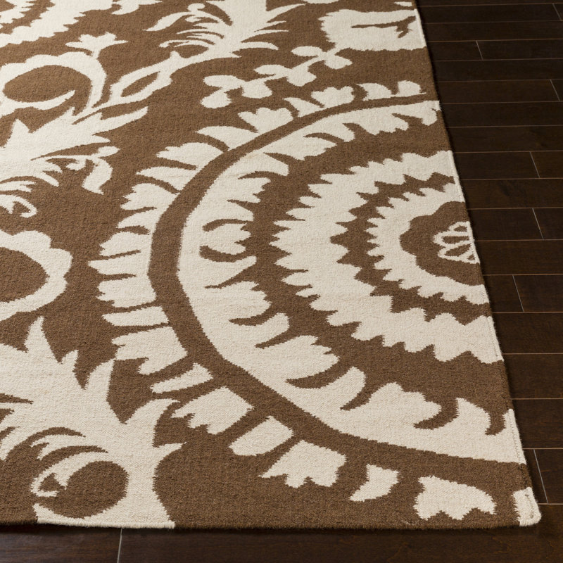 Karat Wool Floral Indoor Rug, Rectangle 2' x 3'