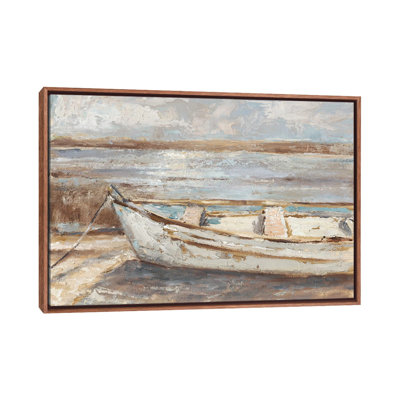 «Weathered Row bateau II» par Ethan Harper - reproduction d'art