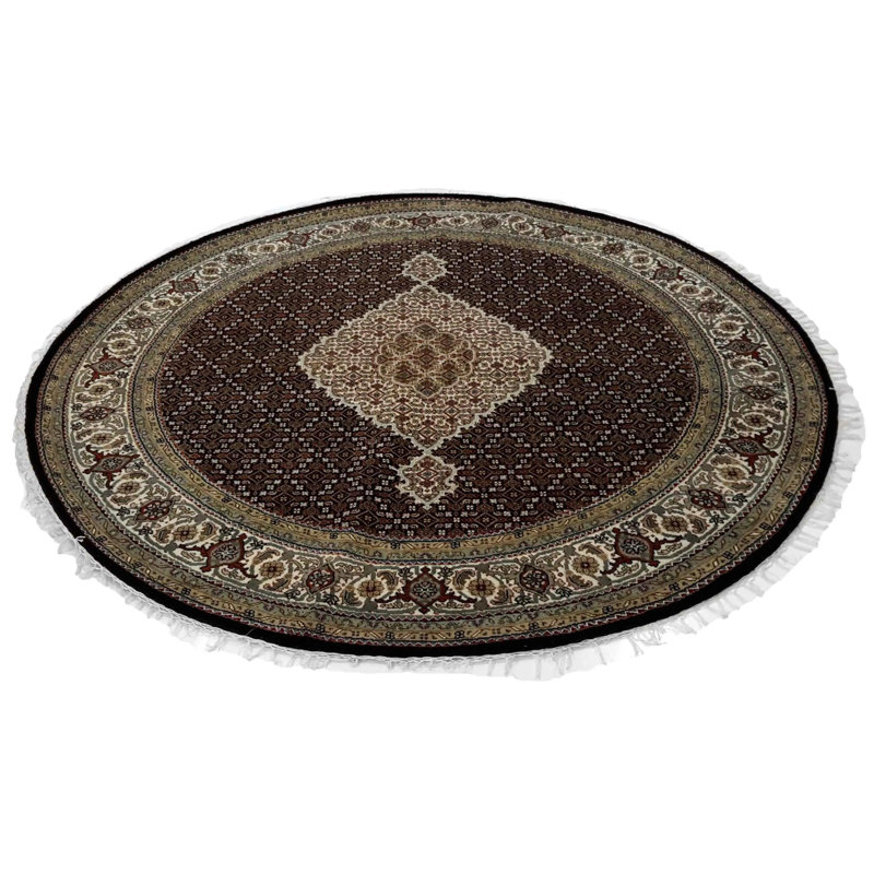 Tapis oriental en coton / laine 6 pi 7 po Kataleya