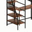 Lit mezzanine simple avec escalier allongé et usure en métal multi-fonctions-692253409