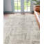 Aldridge Geometric Hand-Knotted Wool Area Rug in Ivory/Gray-27425208