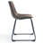 Tyrone 19 " H Faux Leather Upholstered Iron Side Chair-1327265089