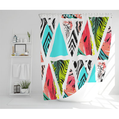 Faticanti Polyester Shower Curtain Set