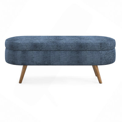 Maly Upholstered 2-Seater Storage Bench