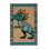 Machine Washable Dinosaurs Brown Area Rug