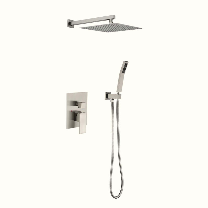 Système de douche complet avec valve brute