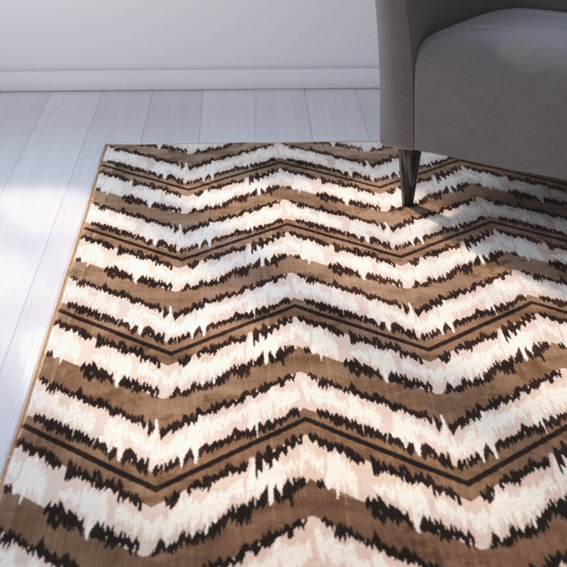 Beirut Chevron Indoor Rug, Rectangle 5' x 7'6"
