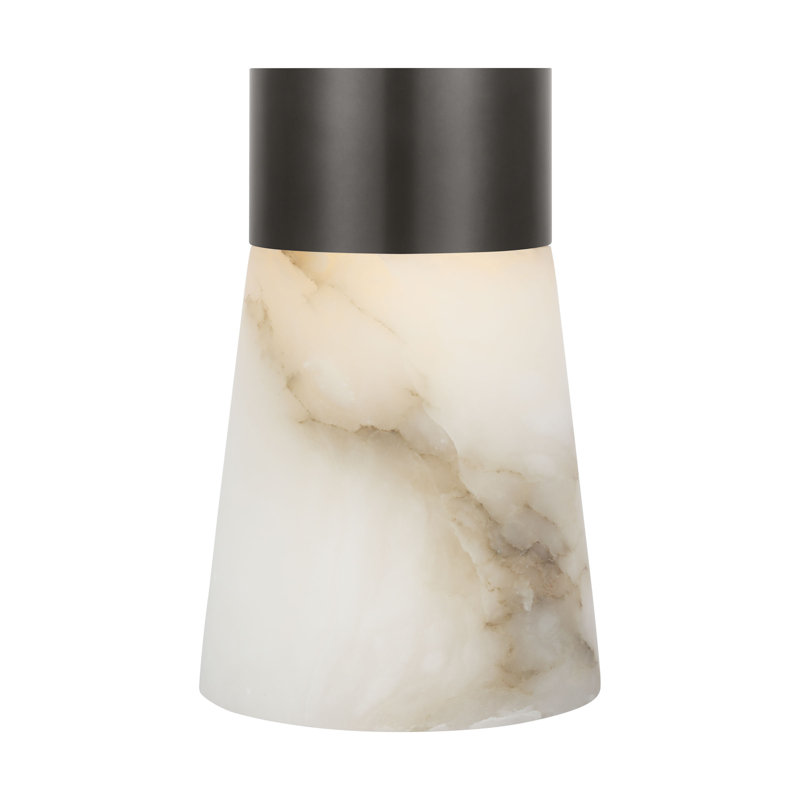 Caspe Alabaster 8 Rechargeable Table Lamp