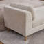 Upholstered Bench with Armrests and 2 Bolster Pillows-2141298448