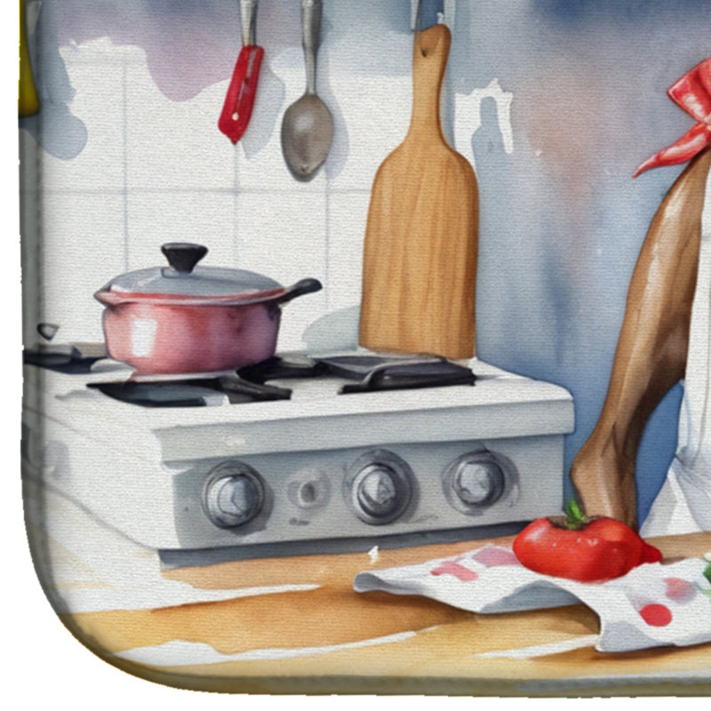 Greyhound The Chef Dish Drying Mat