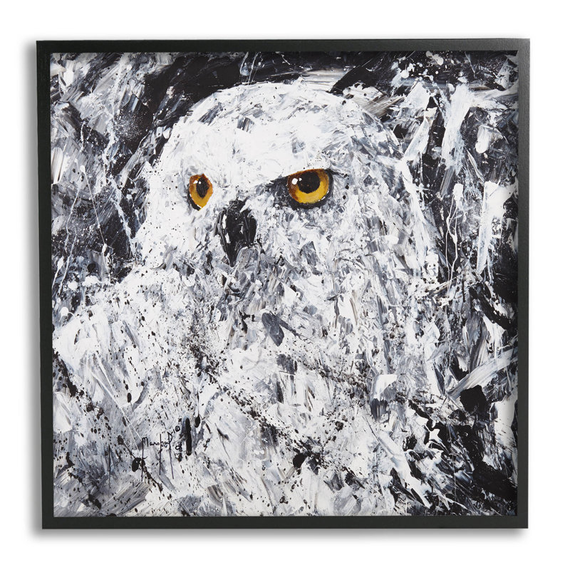 Art moderne giclée par Joseph Marshal Foster, Giclée encadrée noir minuit, H 12 po x l 12 po x P 1,5 po