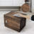 Wood Laundry Hamper with Handles