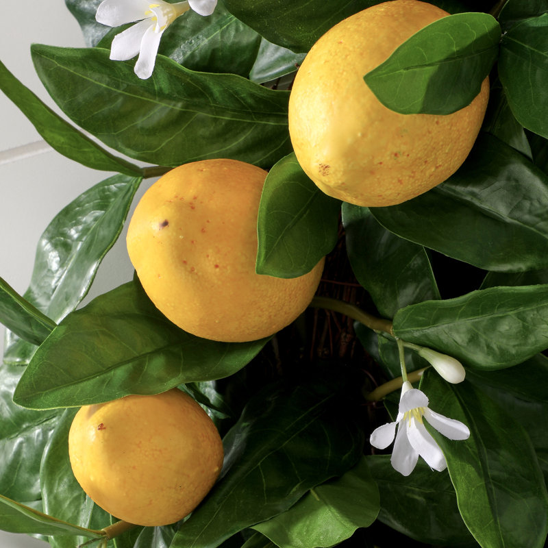24" Amalfi Lemon Wreath
