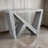 Blinny 47.25''W W-Shaped Console Table-1582080821