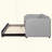 Velvet Upholstered Daybed With Pop Up Trundle-779860184
